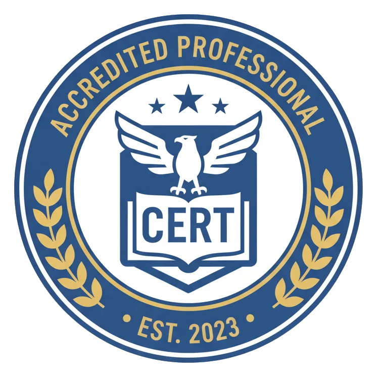 Certification badge