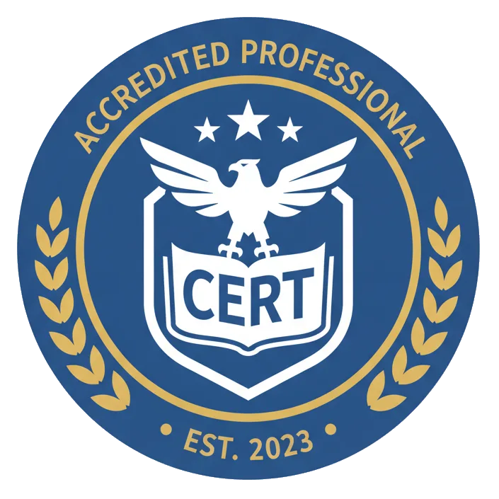 Certification badge