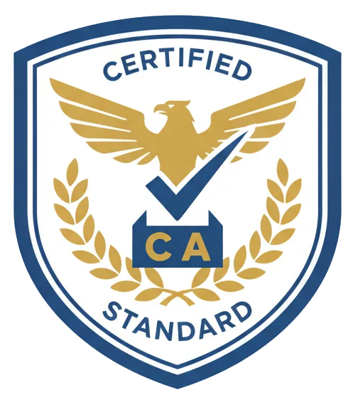 Certification badge