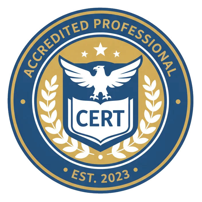 Certification badge