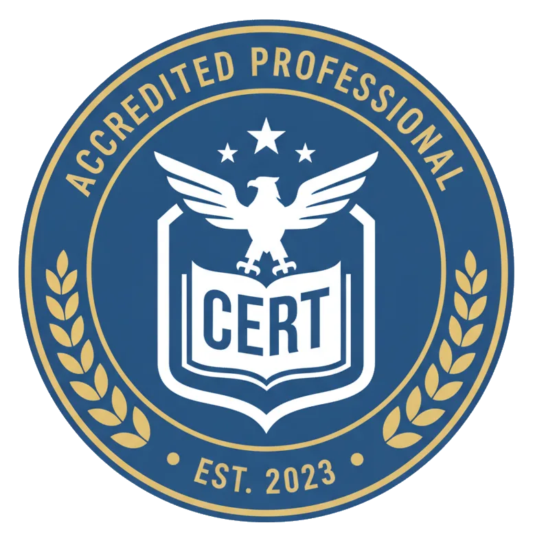 Certification badge