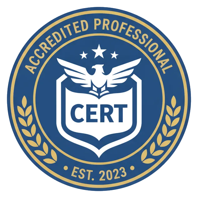 Certification badge
