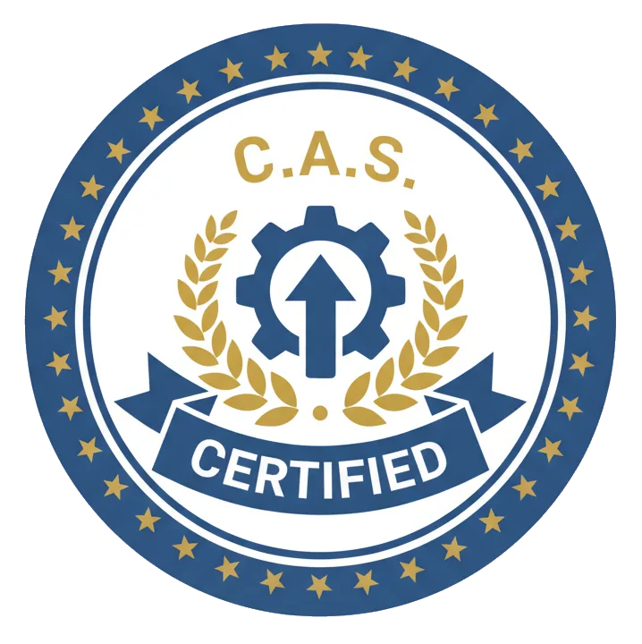 Certification badge