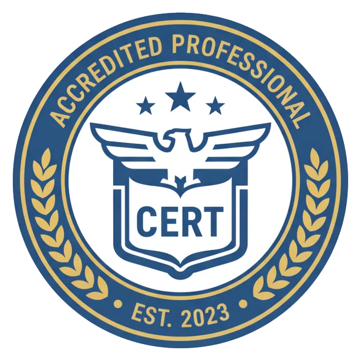 Certification badge