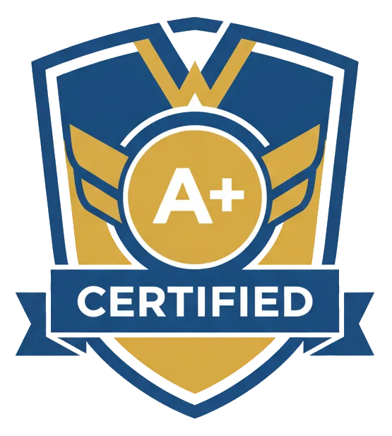 Certification badge