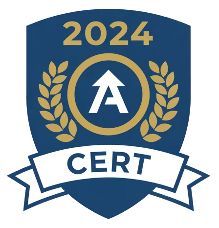 Certification badge