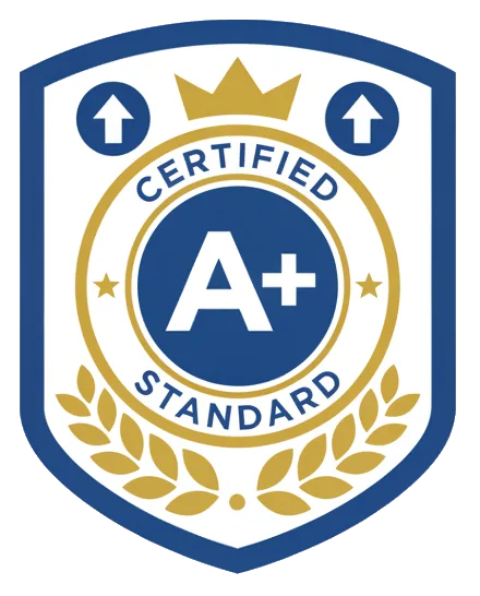 Certification badge