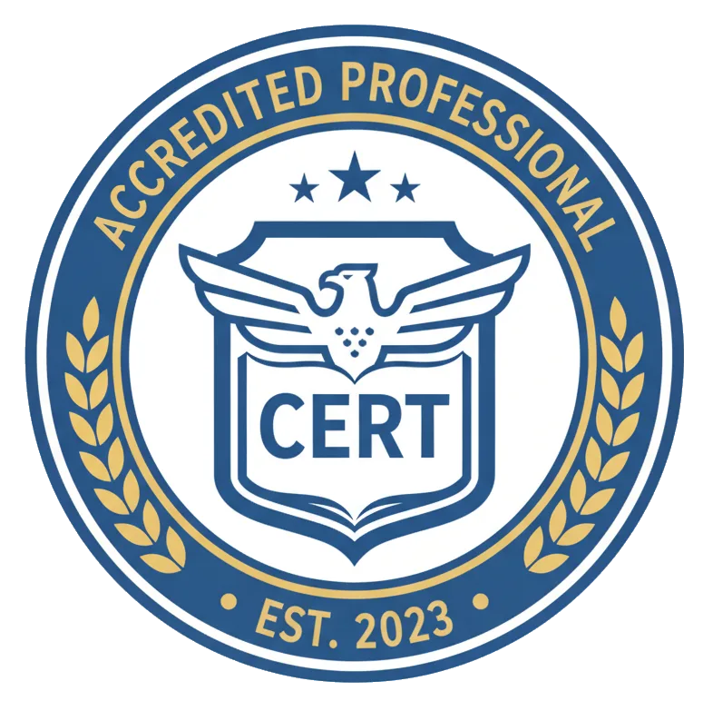 Certification badge