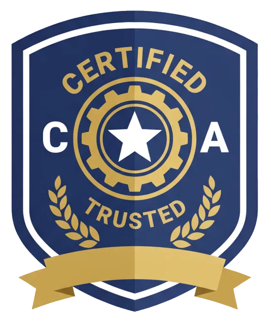 Certification badge