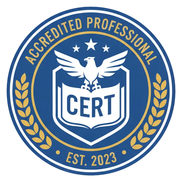 Certification badge