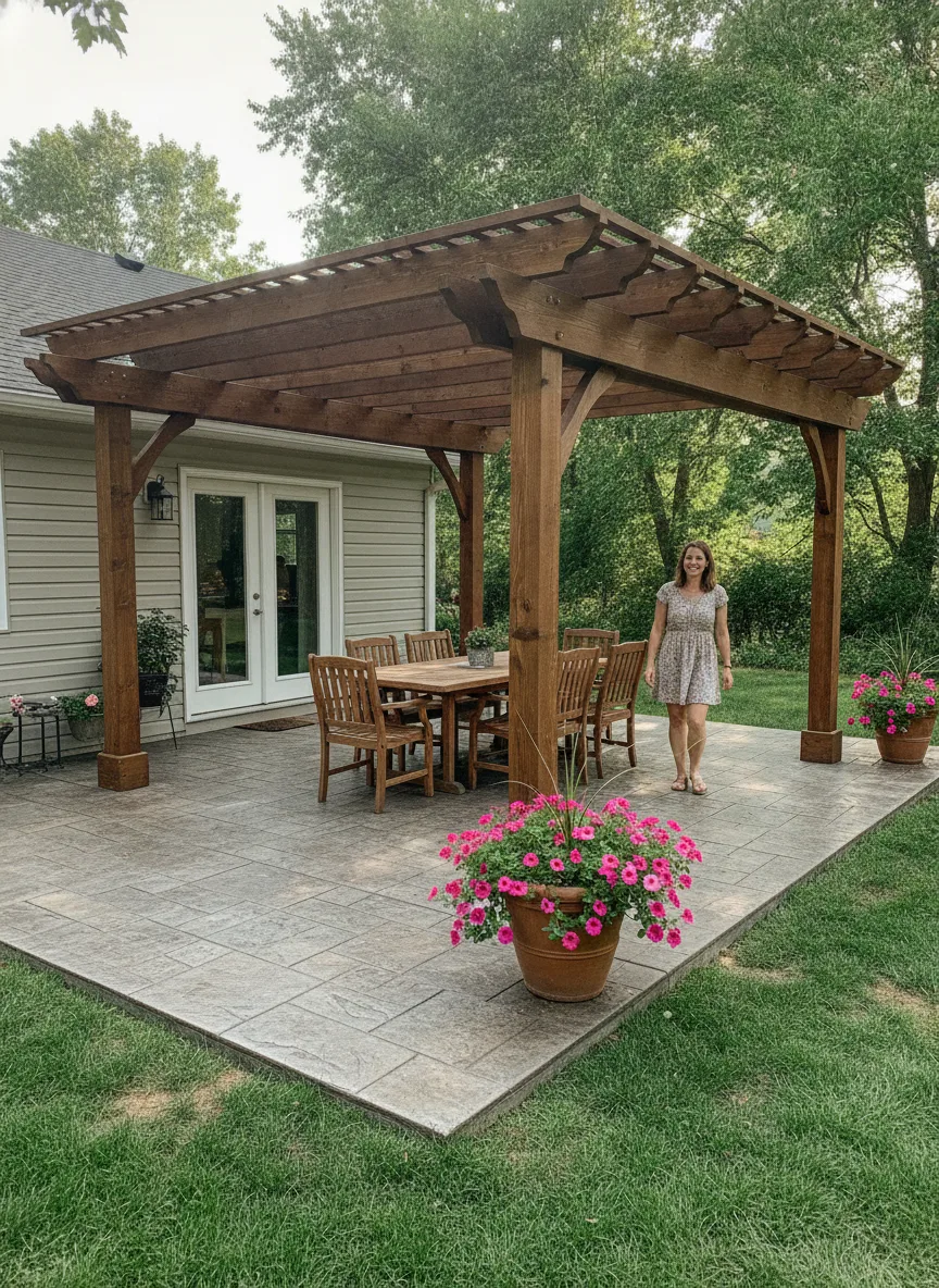 Outdoor living space