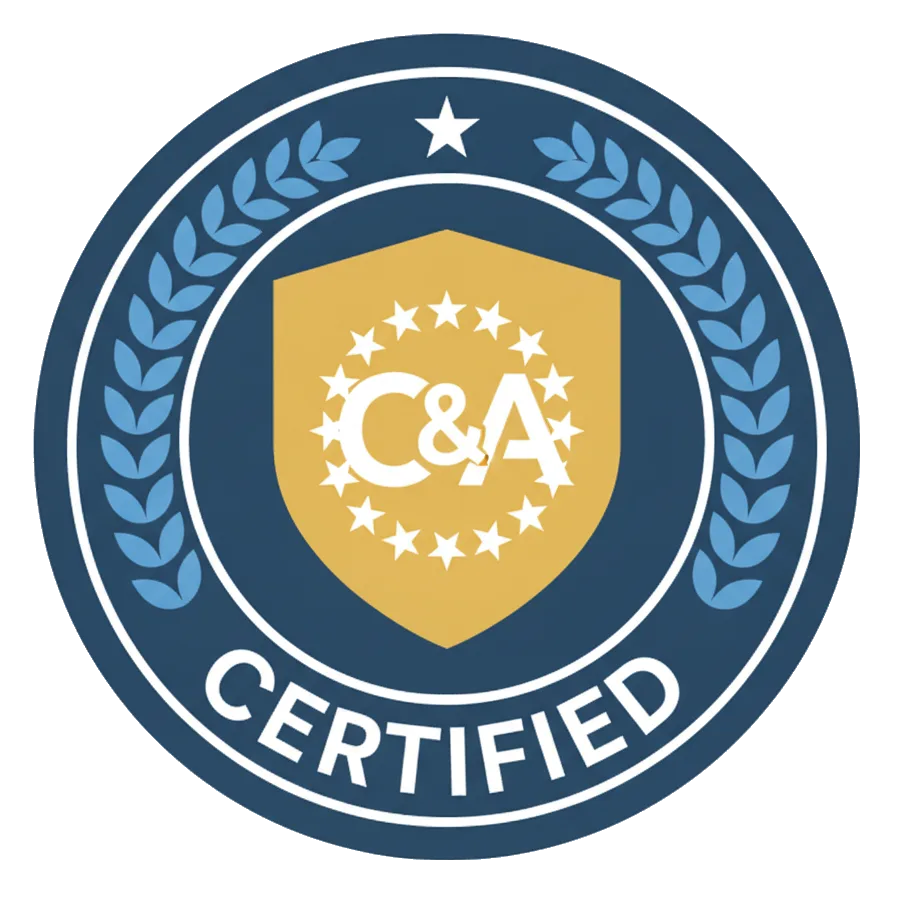 Certification badge