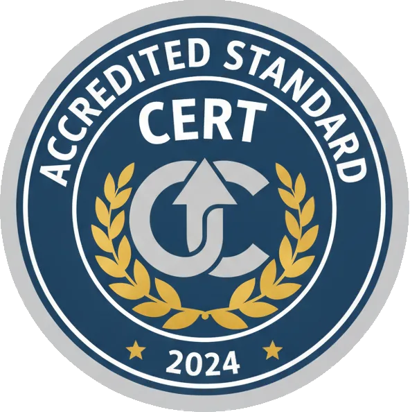 Certification badge
