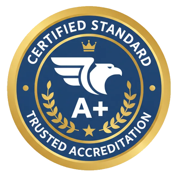 Certification badge