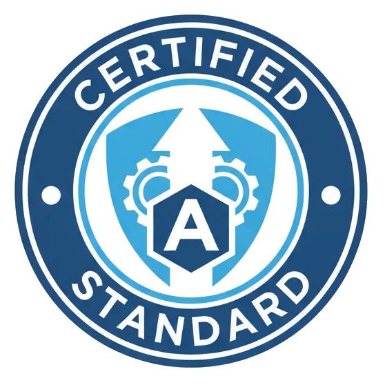 Certification badge