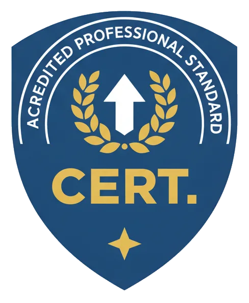 Certification badge