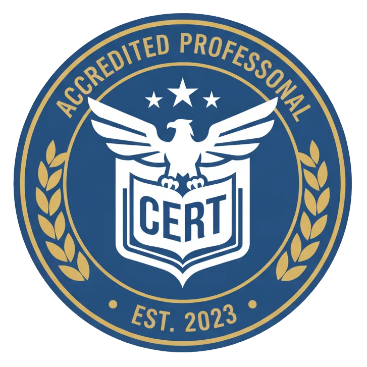Certification badge