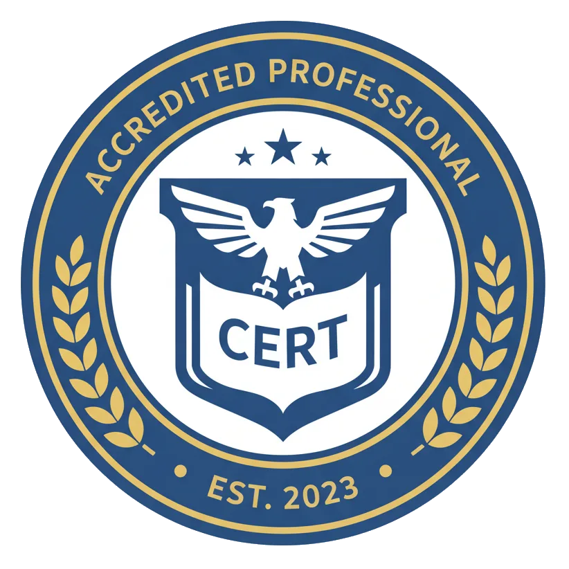 Certification badge