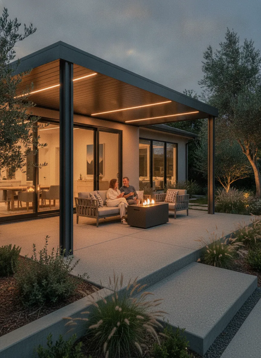 Outdoor living space