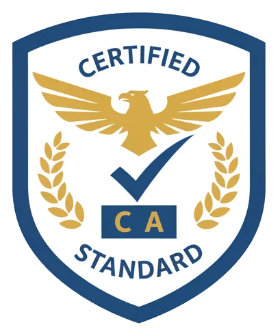 Certification badge