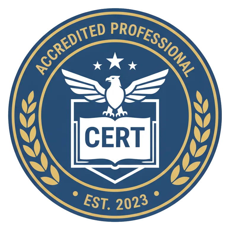 Certification badge