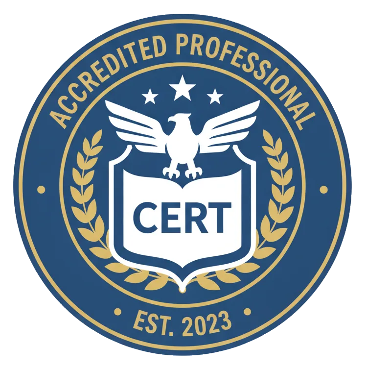 Certification badge