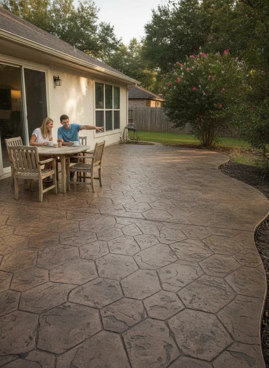 Outdoor living space