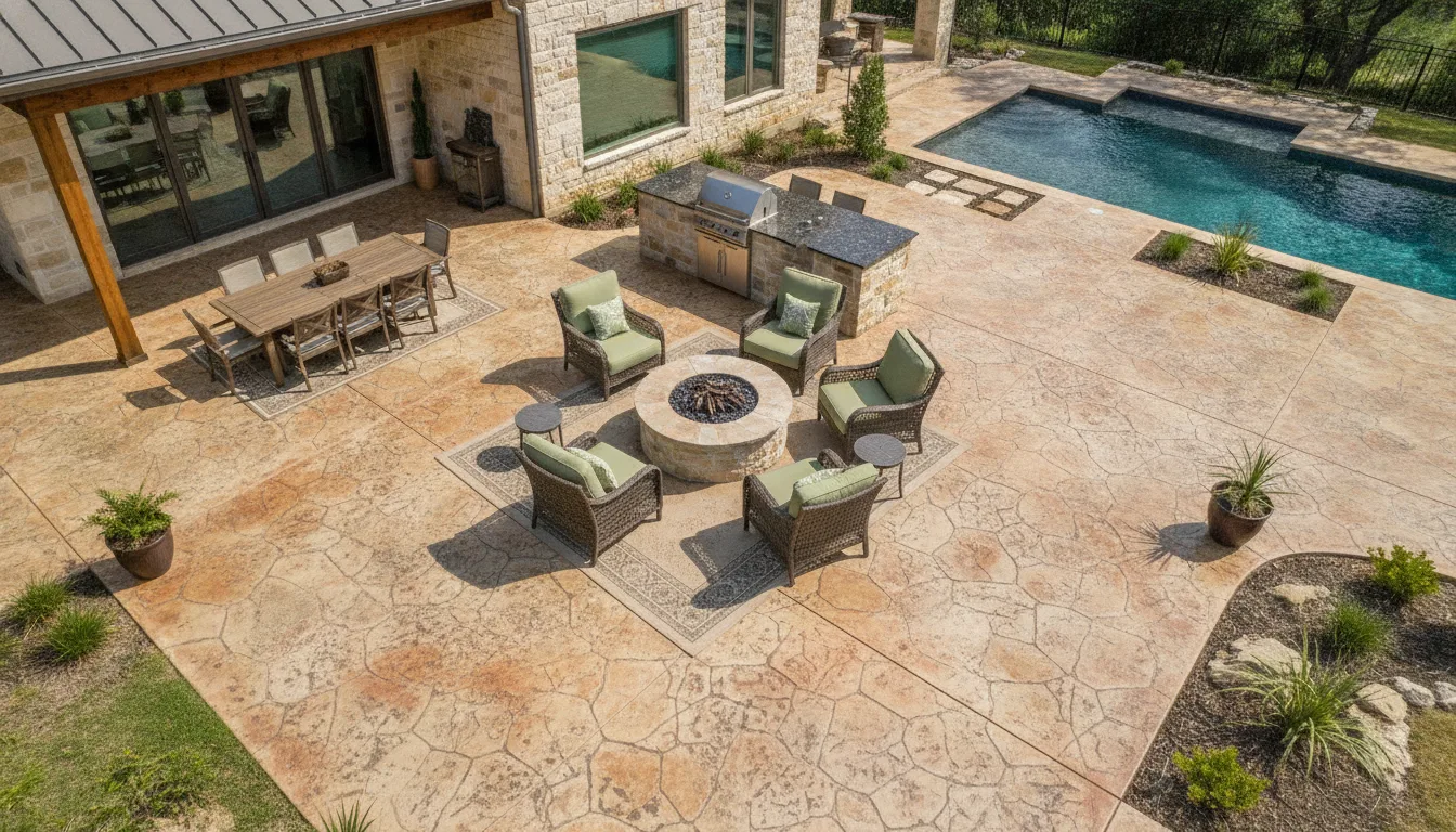 Completed project aerial view