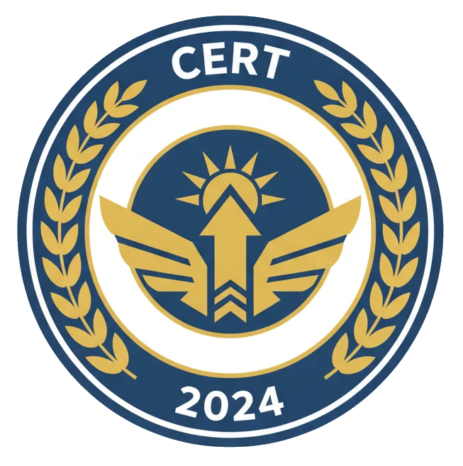 Certification badge