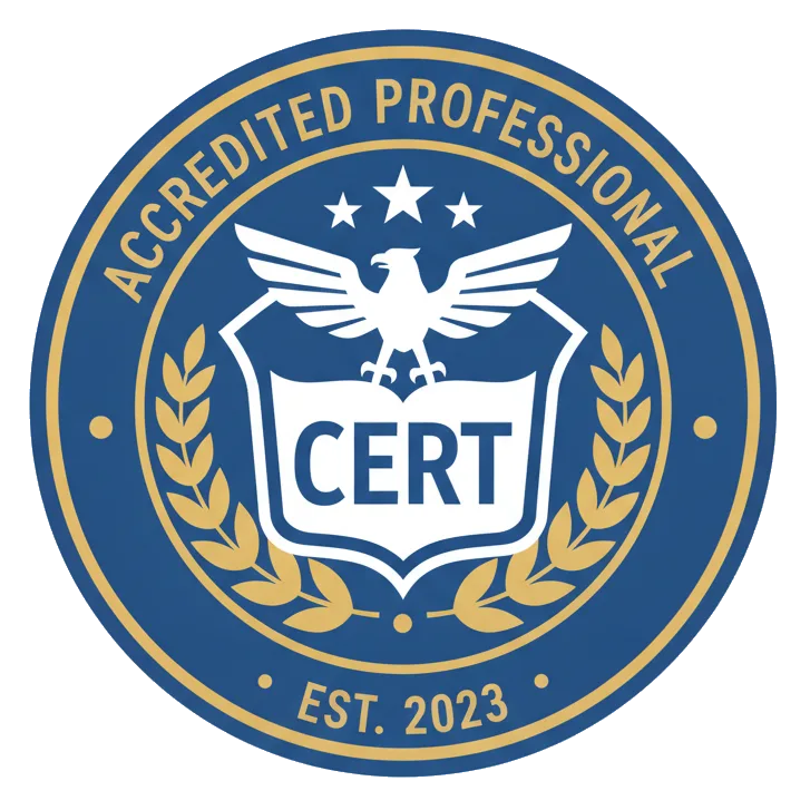 Certification badge