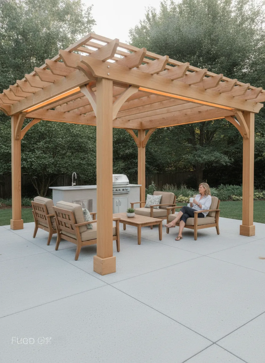 Outdoor living space