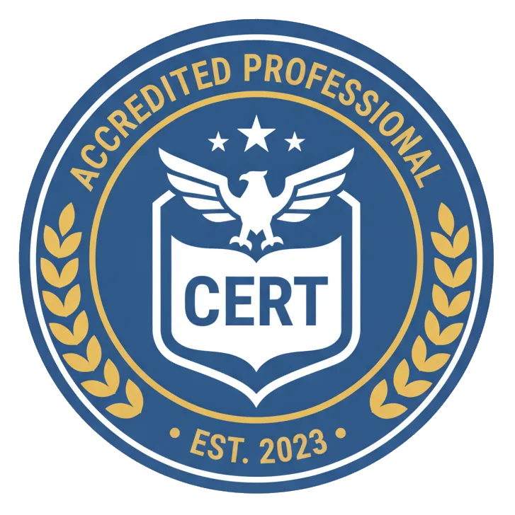 Certification badge