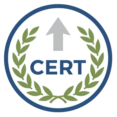 Certification badge