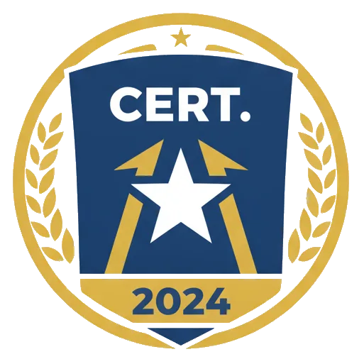 Certification badge