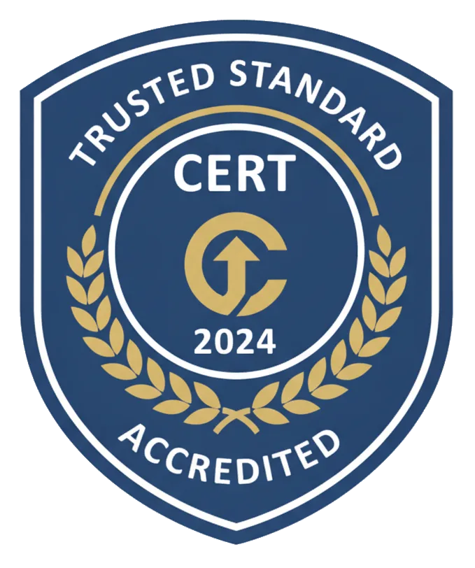 Certification badge