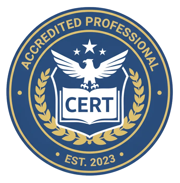 Certification badge