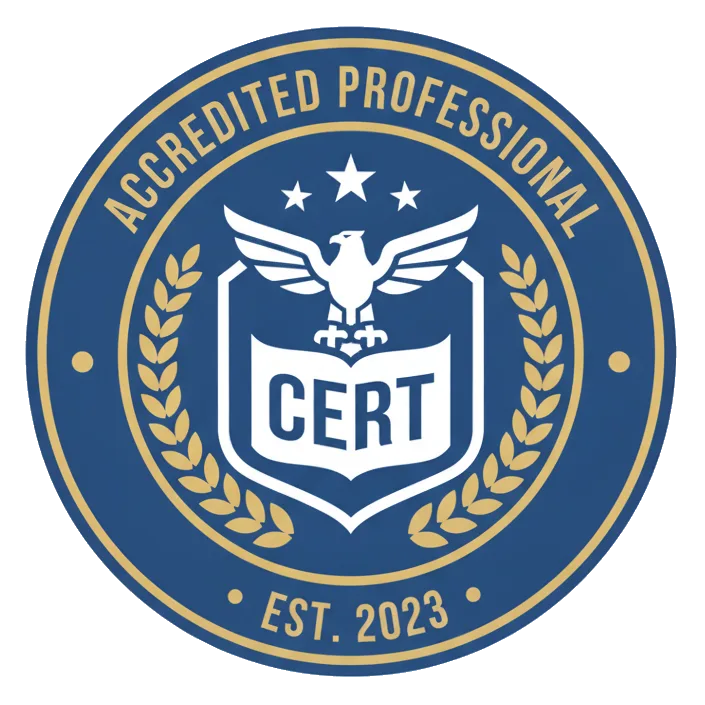 Certification badge