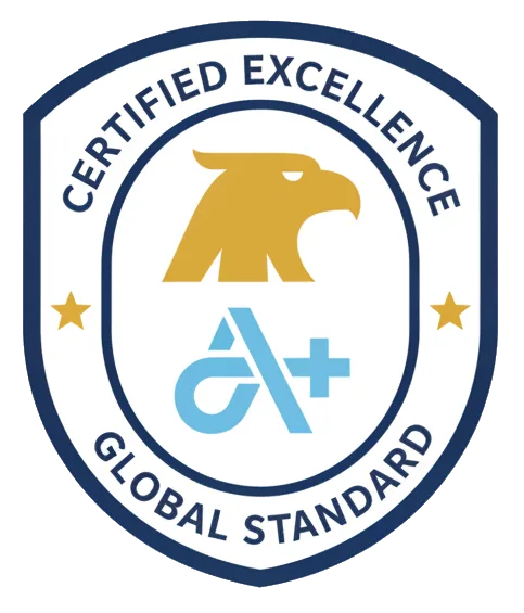 Certification badge