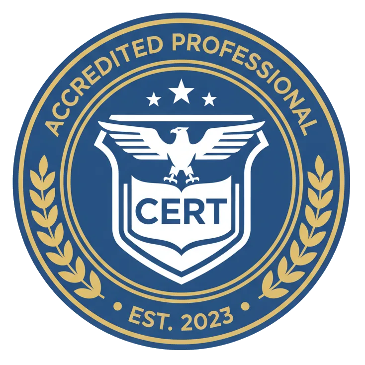 Certification badge