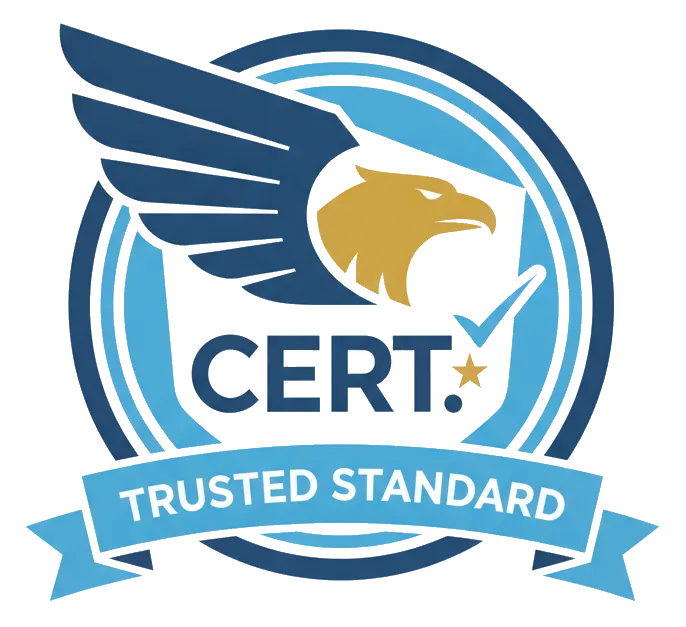 Certification badge