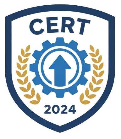 Certification badge