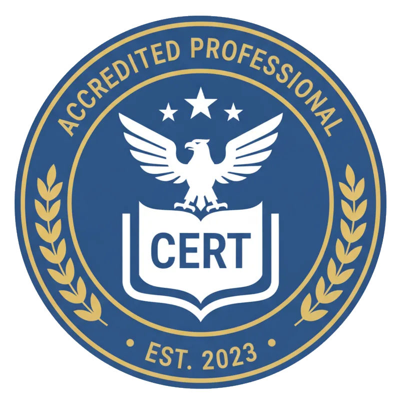 Certification badge