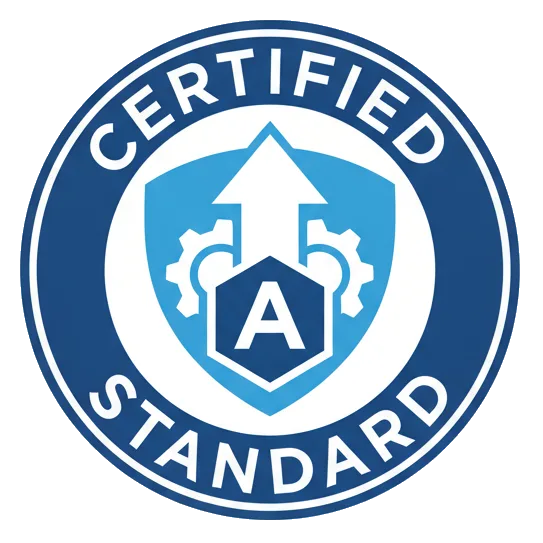 Certification badge