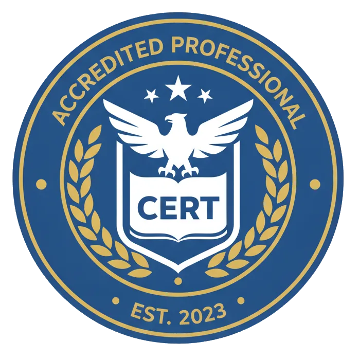 Certification badge