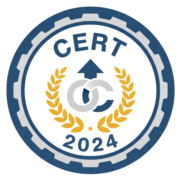 Certification badge
