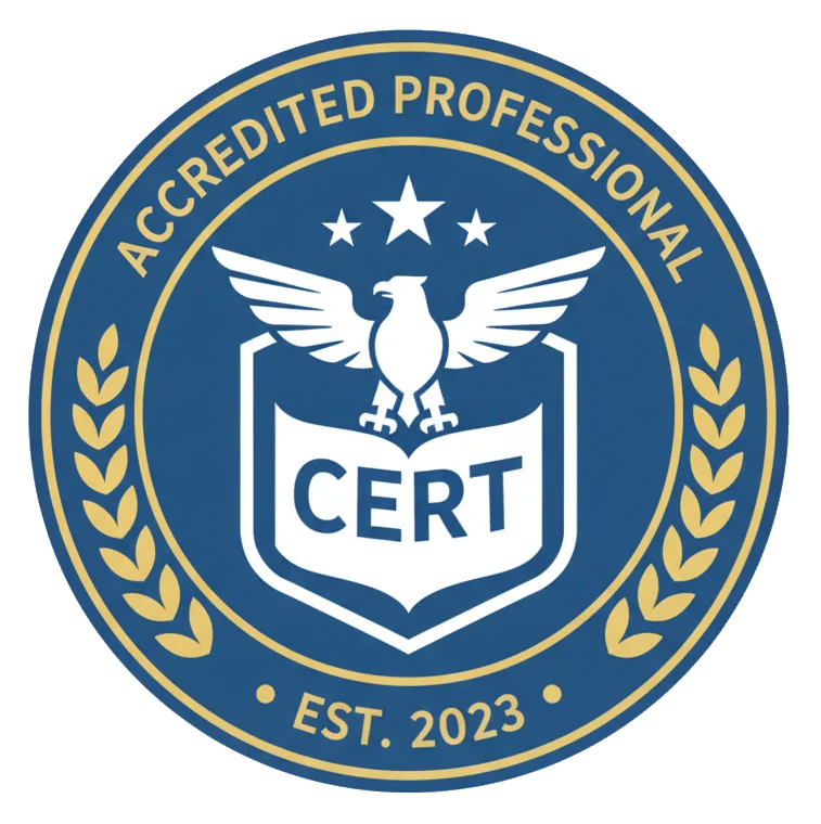 Certification badge