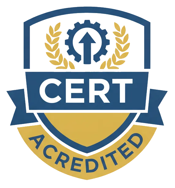 Certification badge