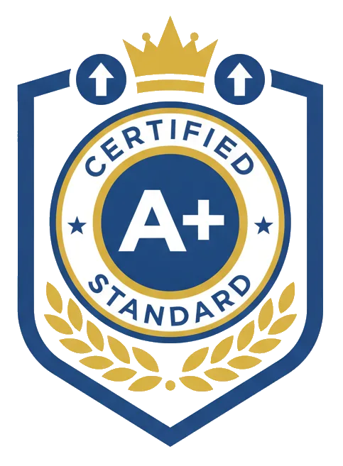 Certification badge