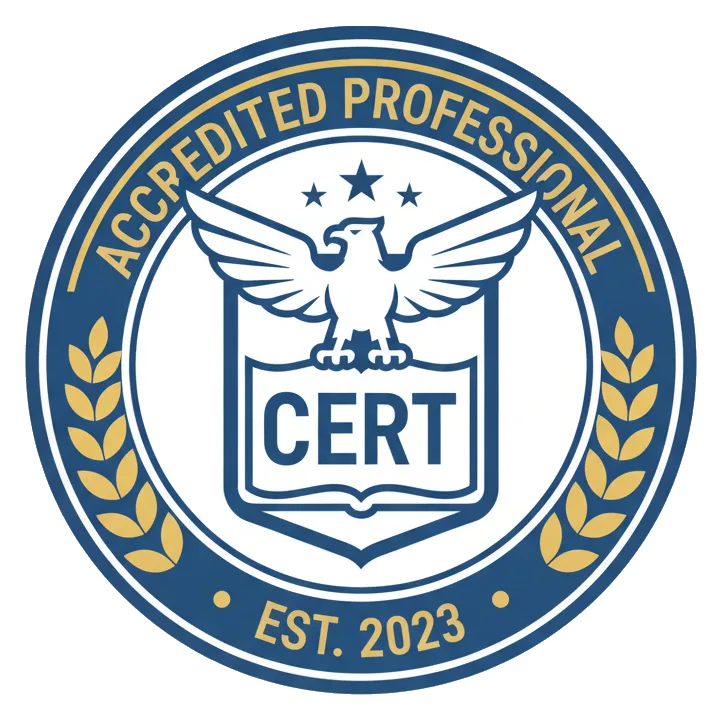 Certification badge