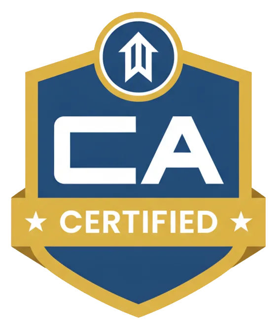 Certification badge